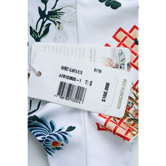 Agua Bendita Bikini Set Alanya Margot Top sz S and Bottom Sz M NWT - Picture 5 of 6